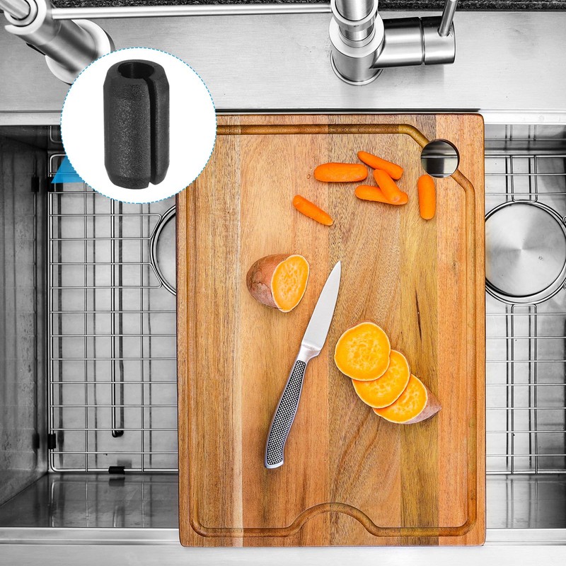 sourcing map Kitchen Sink Rack Feet, 40pcs 5mm ID x
