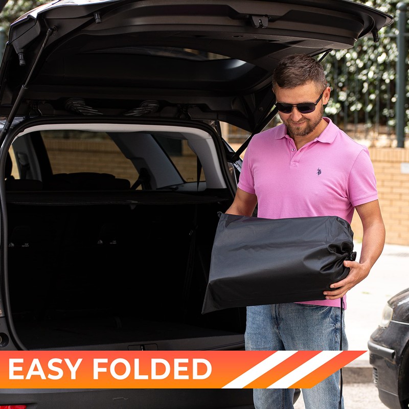 ZONETECH Soft Roof Rack Pads Heavy Duty, Use with or