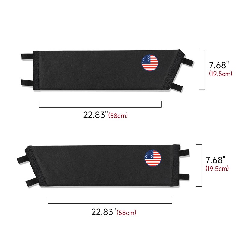 2PCS Rear Trunk Organizer Side Divider Board Compatible with 10th