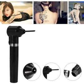 Mezclador de Pigmentos de 2 Colores - Accesorios de Tatuaje, Pigmentos/Tintas/Colores Mezclados, Maquillaje Permanente Accesorios de Arte - con 5 Agitadores (Negro)