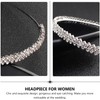 Hemoton Diadema Con Diamantes De Imitación Para Mujer Banda De