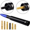 50 Cal Caliber Bullet Style Antenna, Compatible with Chevy -