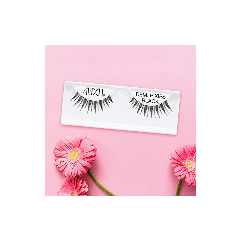 Ardell Natural Lashes Pestañas Postizas Demi Pixies Negro (paquete de