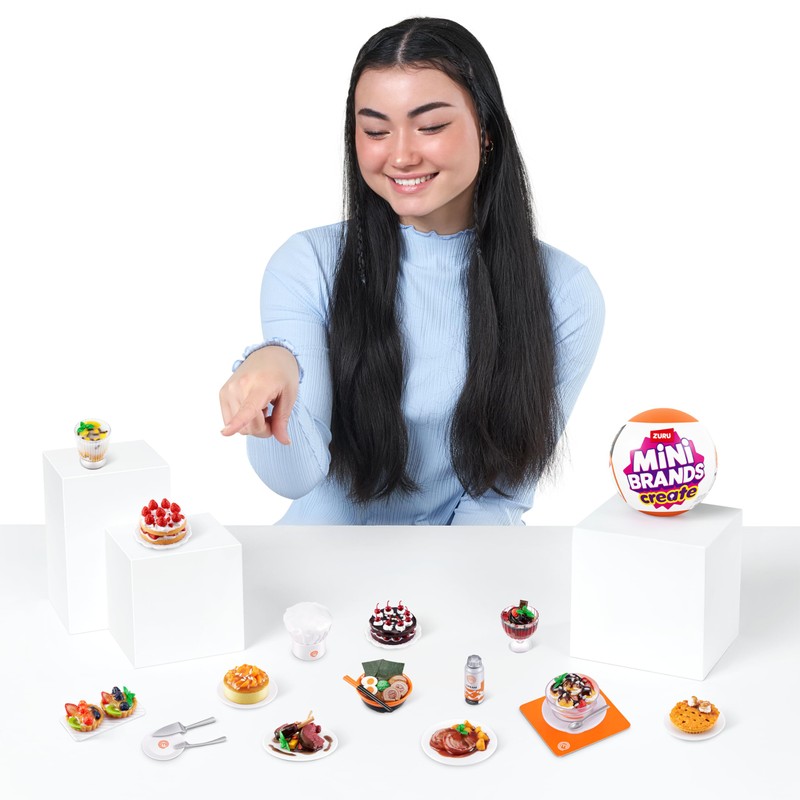 Mini Brands MasterChef Capsule by Zuru, Real Miniature MasterChef Creations