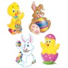 Pkgd Easter Cutouts 14"