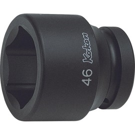 Ko-ken Yamashita Kogen Impact Socket, Hex 18400M-37, Drive Size: 1 inch (25.4 mm) x 37 x Overall Length: 2.4 inches (62 mm)