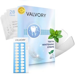 Blanqueador dental, Tiras Blanqueadoras De Dientes 28 pcs, smile whitening strips, dientes blancos para bonita sonrrisa, Eficaces Para blanquear Dientes Y Eliminar Manchas.