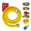 PROCURU 1/2" OD x 72" Gas Flex Connector Kit with
