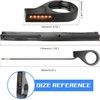 DREAMIZER 2PCS Flowing LED Motorcycle Turn Signals w/Running Light 12V