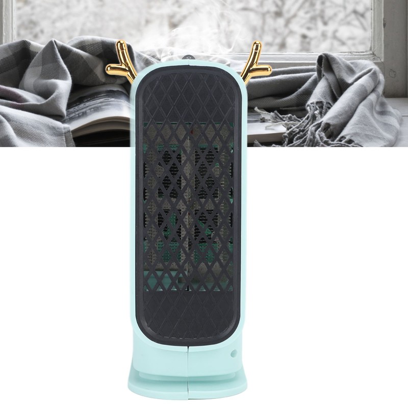 Portable Electric Heater Fast Heating Safe Silent Compact Desk Heater