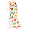 1.5" Sprinkle Ice Cream Cone Grosgrain Ribbon 5 Yards