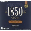 Folgers 1850 Black Gold Keurig K-Cups coffee 16 pods, pack