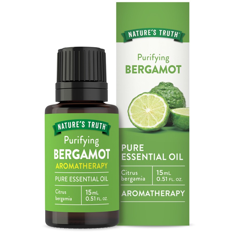 Nature's Truth Bergamot Essential Oil | 15 mL | for