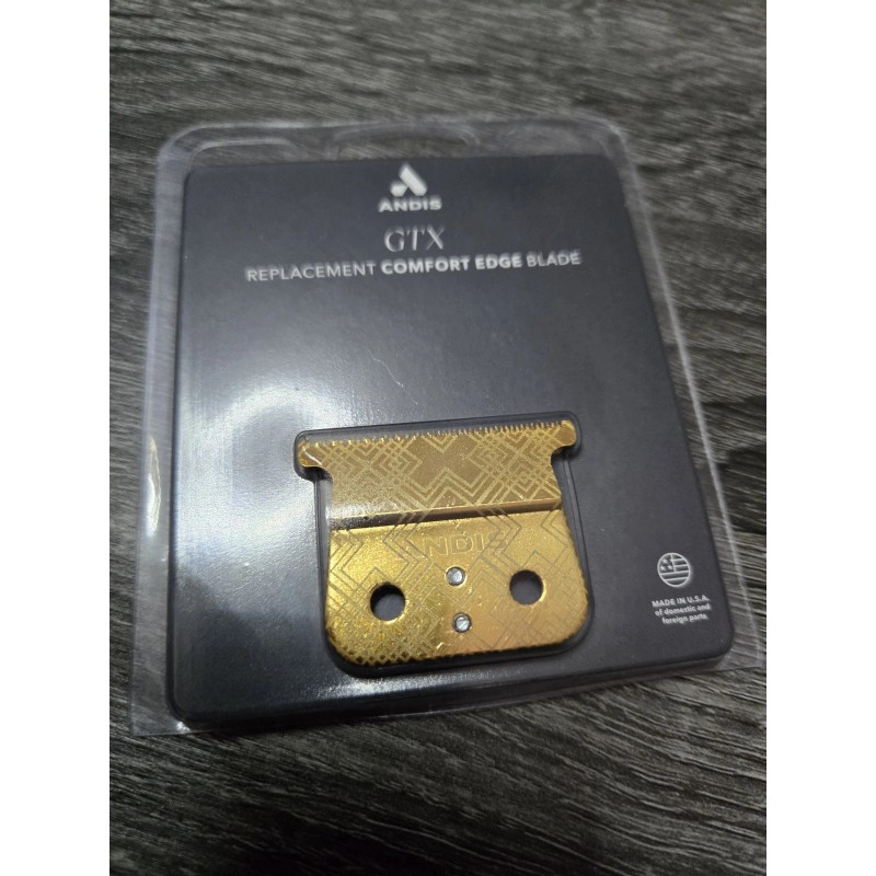 Andis 04521 T-Outliner Replacement Blade GTO Trimmer Blade - Gold