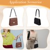 9 cm Bag Handle, Shoulder Strap, Black, Women's Leather Shoulder