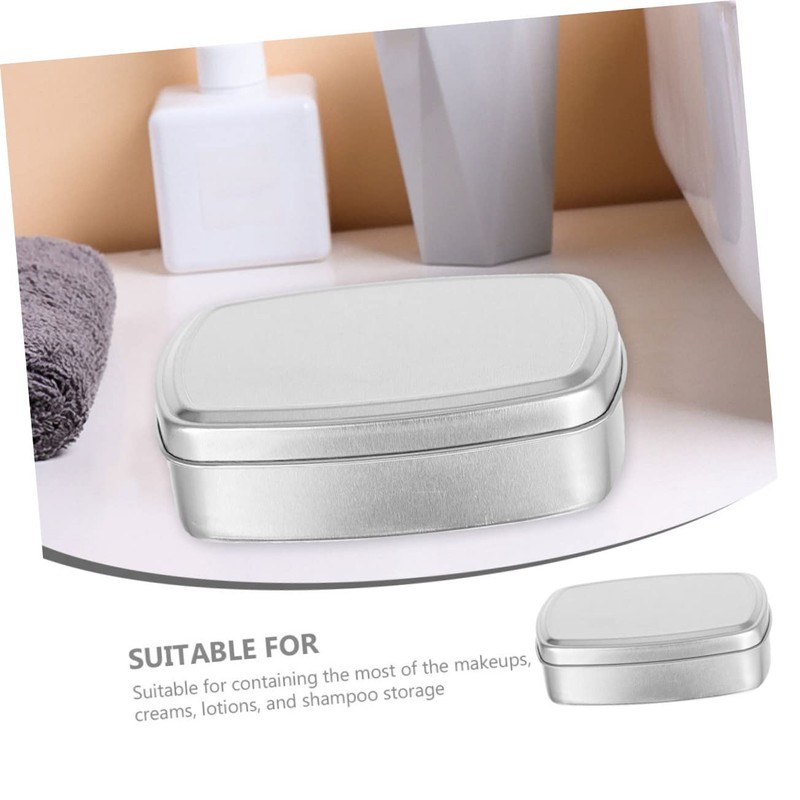 Ciieeo Travel Essential Soap Case Lid Aluminum Soap Holder Perfect