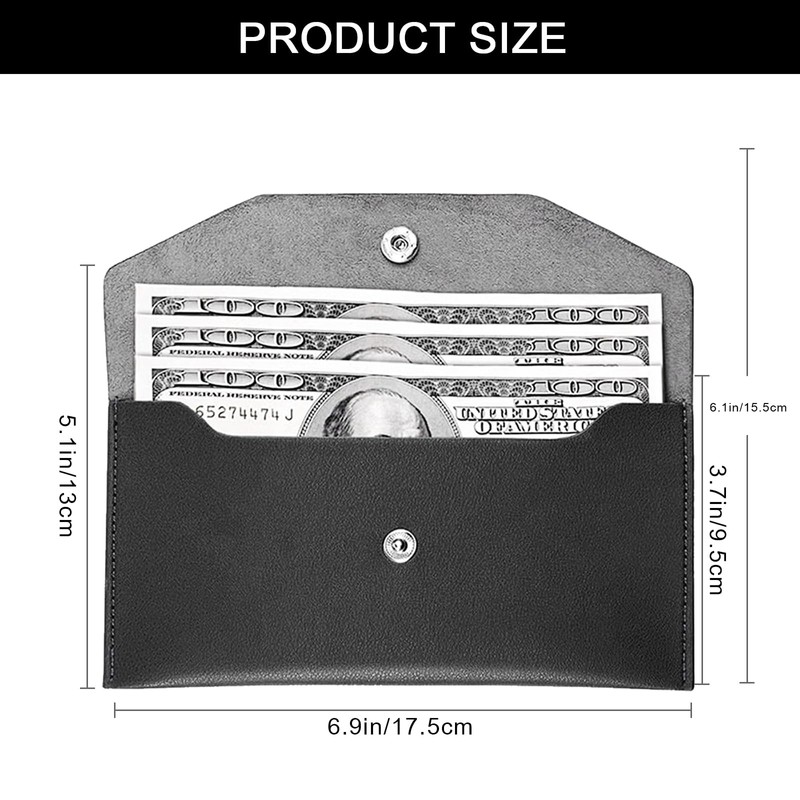 Cash Holder Women,Cash Wallets for Women, Reusable Cash Holder Wallet,