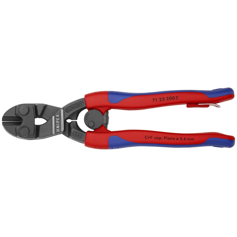 KNIPEX Tools - CoBolt Compact Bolt Cutter Multi-Component, Tethered Attachment,