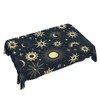 Walmsco Tablecloth Golden Sun Moon Decor For Dining Room Kitchen
