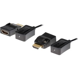 Seco-Larm MVE-PN11-01Q IR Over HDMI Kit; IR Transmitter and Receiver are Each Built with a 4.5ft Cord; Convenient Design; Includes: 2 HDMI Adapters, 1 IR Transmitter, 1 IR Receiver