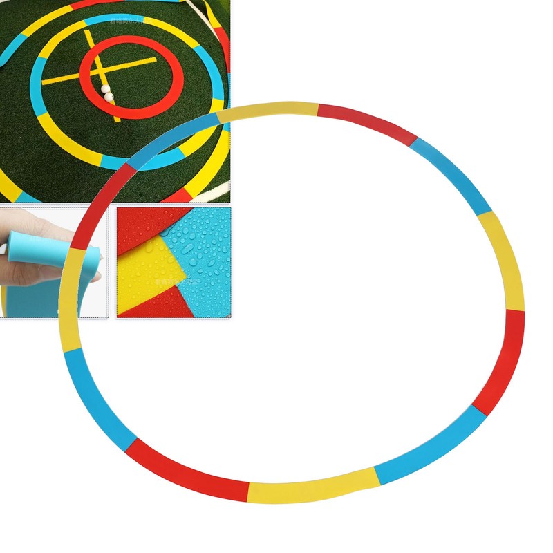 Golf Practice Target Rings Ultra Thin Silicone Vibrant Targets Indicator