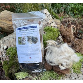 100% Alpaca Wool Bird Nesting Materials for any Hanging Holder for Bird Lovers (50g)