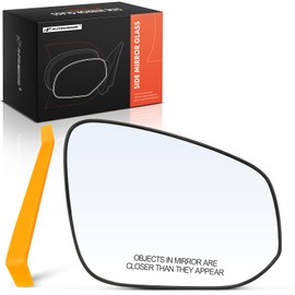 A-Premium Right Passenger Side Heated Mirror Glass with Backing Plate Compatible with Toyota RAV4 2019 2020 2021 2022 2023 2024 - Exterior Side View Convex Mirror