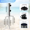 Shyllin Parasol Stand, Removable Umbrella Holder with Lawn Spike for
