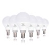Simba Lighting LED Candelabra E12 Base G14 Small Globe 7W