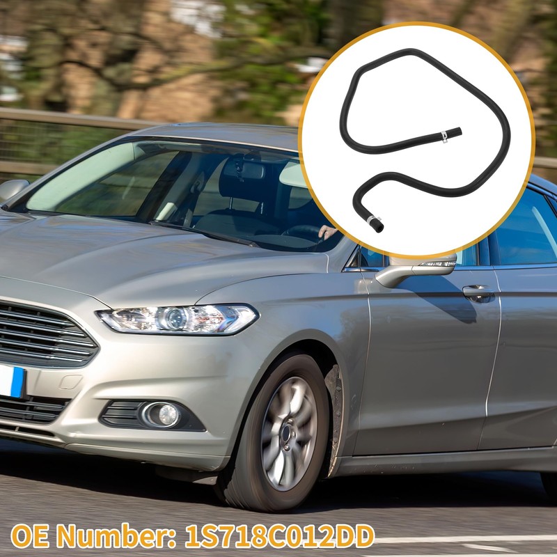 Partuto Cooler Hose No.1S718C012DD Lower Expansion Tank Hose to Radiator