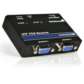 VGA Video Extender Remote Receiver over Cat 5