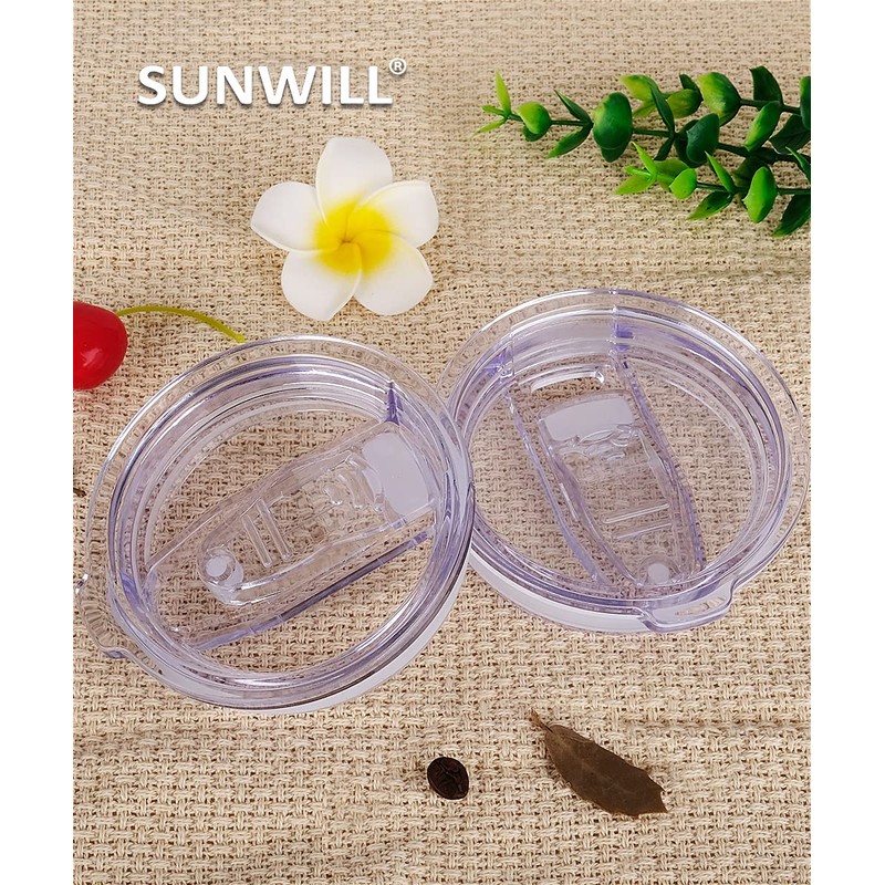 SUNWILL Lid 20oz Travel Tumblers Only, Spill Proof Lid, Splash