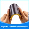 Odoorgames Magnetic Pattern Blocks - 10 Shapes - Magnetic Shapes