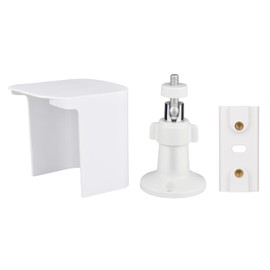 VIEWZONE Plastic Cover Protective Case for Ring Spotlight Cam Plus, Wall Mount Bracket, Skin Cover Case for Camera Protection from Sun/Rain/Dust,1-Pack, White, Camera Not Included