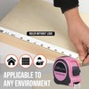 Lichamp Pink Tape Measure 25 Feet, Measuring Tape 1 Pack
