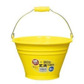 カラー バケツ 6L イエロー Y