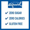 Equal MRINUT810931 Sugar Substitute Artificial Sweetener, 100 Packets/Box