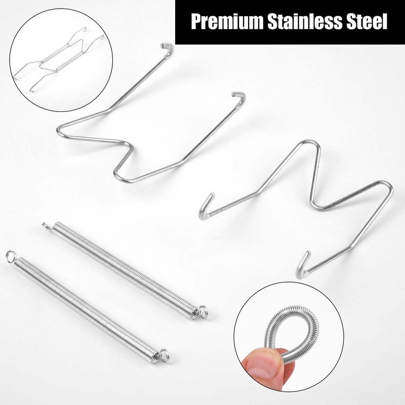 12pcs Plate Hangers for Wall, 6/8/10 Inch Invisible Spring Vertical