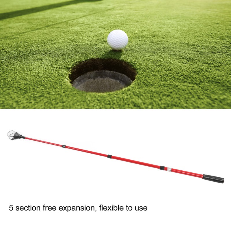 Telescopic Golf Ball Retriever 5 Section Golf Ball Pick Up