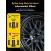 MIKKUPPA M12x1.5 Lug Nuts - Replacement for 1994-2013 Chevy Impala,