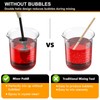 RZJZGZ 4 PCS Silicone Resin Mixer Paddles for Drill, Epoxy