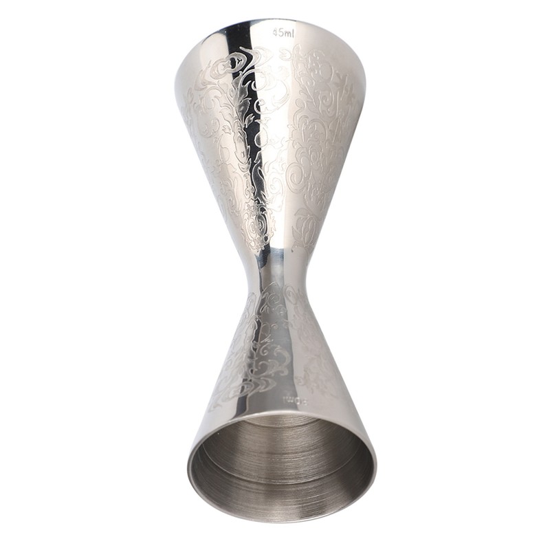 30ml 45ml Beautiful Stainless Steel Jigger with Scale Drink Wine