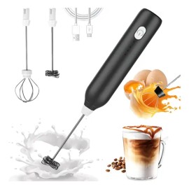 Espumador De Leche Y Café Batidores Electrico 3 Velocidades