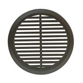 Möbellüftung rund, 4 Stück im Beutel Ø 45 braun