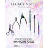 Legacy Nails - Tijera profesional para cutículas multicolor de acero