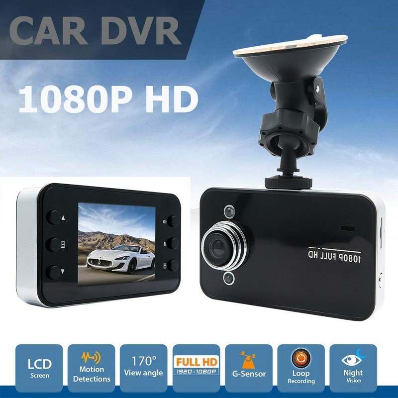 Car Dash Cam, 1080P HD Camera Video DVR Camcorder with