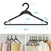 Hxhome Hangers, Set of 20, Clothes Hangers, Laundry Hangers, Multi-functional