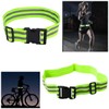 SquEqu 2 Pack Reflective Sash Elastic Stretchy Reflective Bands High
