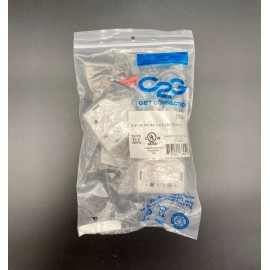 C2G Ethernet RJ45 Network Jack Splitter Kit - Ideal for Connecting 2 Devices