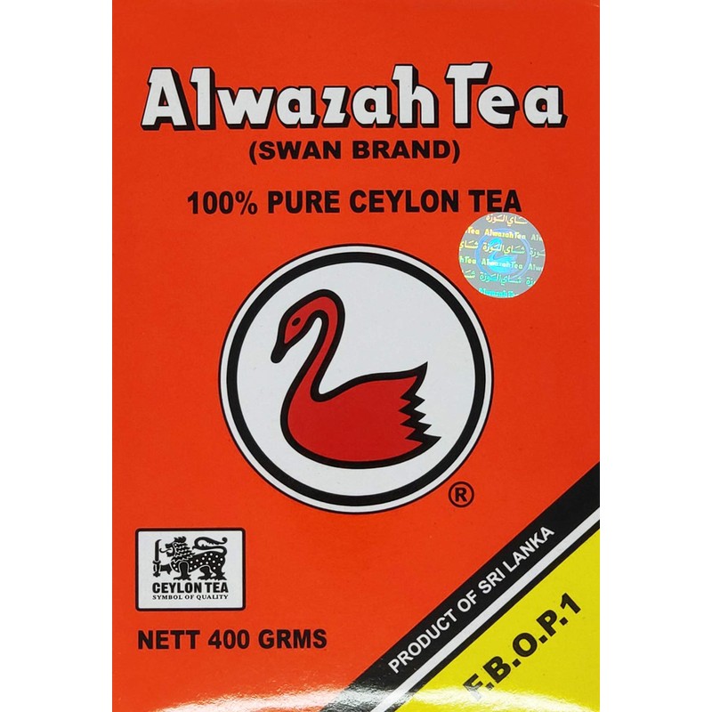 ALwazah Tea - 100% Pure Ceylon Loose Black Tea -